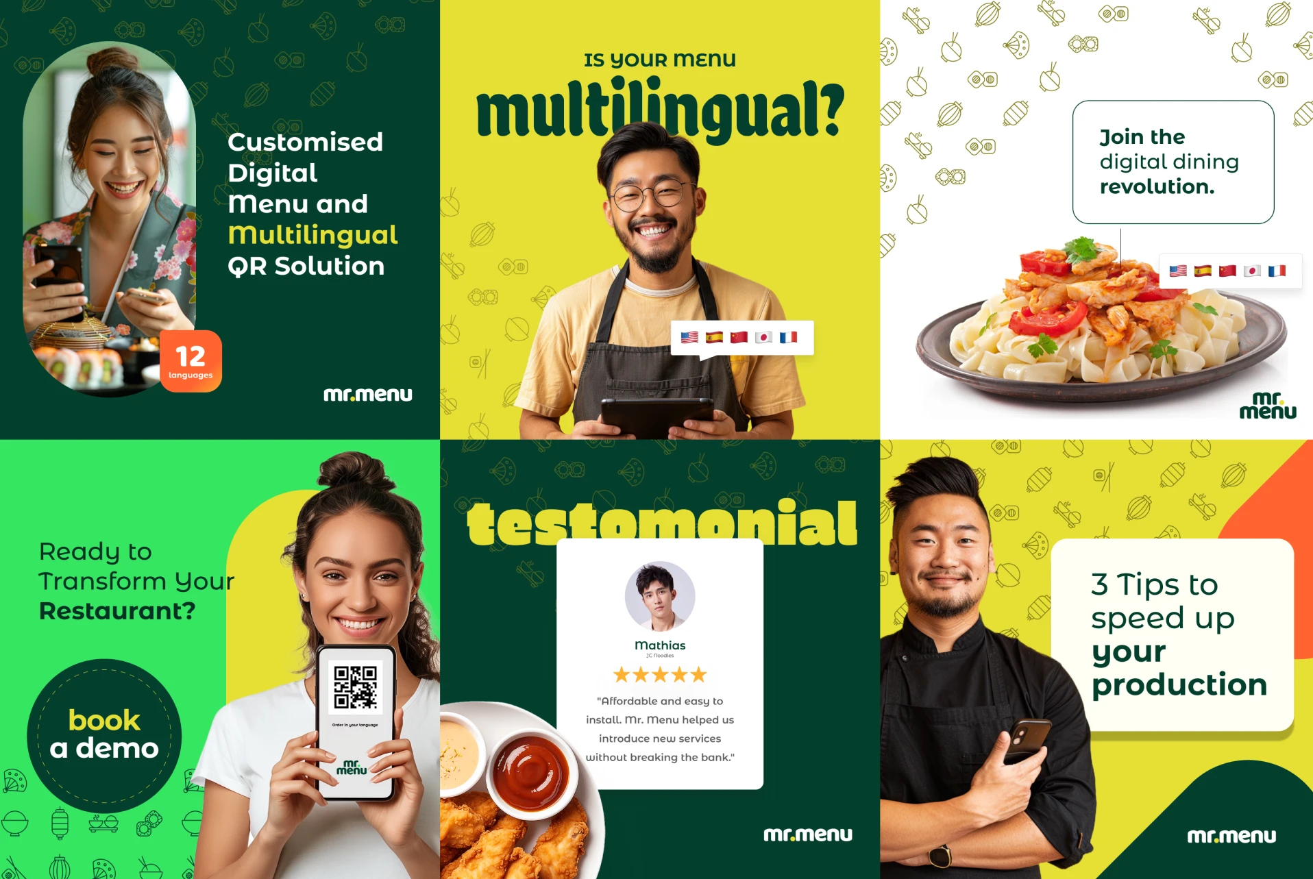 Mr. Menu - Portfolio